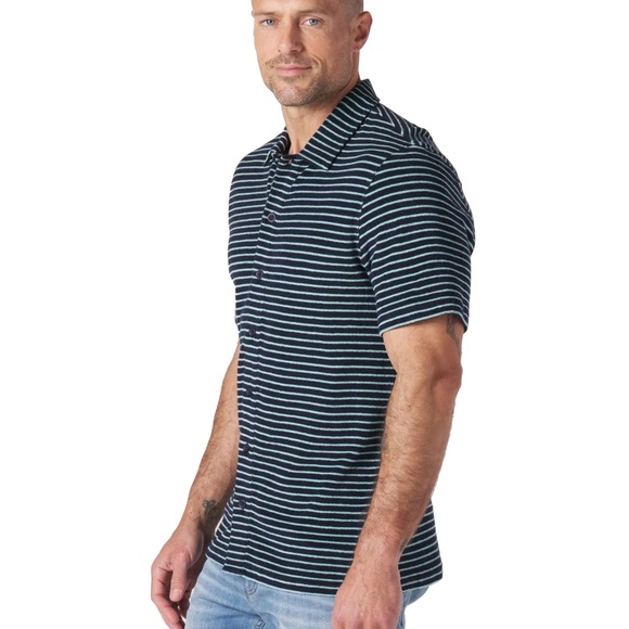 The Normal Brand Towel Terry Button Down - Picture 3 of 7